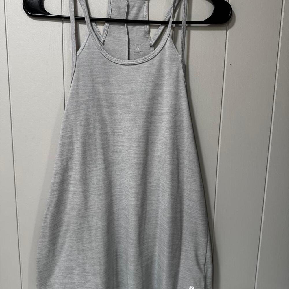 Layers gray tank top activewear